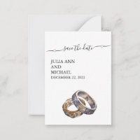 Enregistrer les anneaux Date SteamPunk