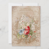 Éphémère de Rose Vintage chic
