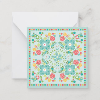 Carte De Correspondance Fantasy Floral Tile-Summer Meadow