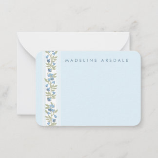 Carte De Correspondance Feminine Personal Stationary Note Card
