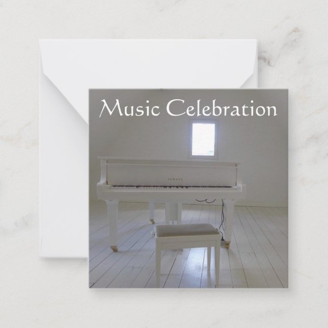 Carte De Correspondance Fête de la musique (Devant)