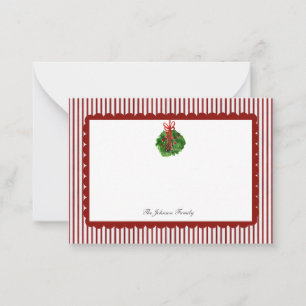 Carte De Correspondance Fête de Noël de la Saint-Jacques-Rouge