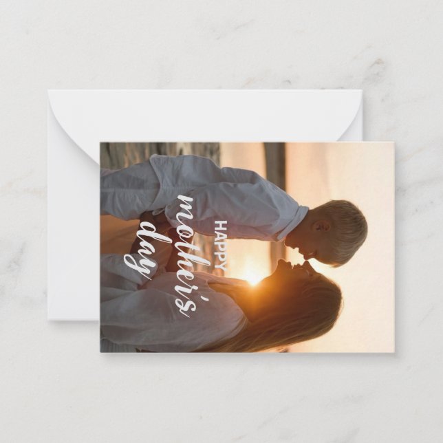 Carte De Correspondance Fête des Mères imprimable (Devant)