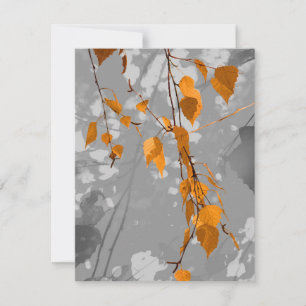 Carte De Correspondance Feuilles d'automne