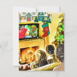 Carte De Correspondance Films de Noël