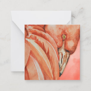 Carte De Correspondance Flamant rose
