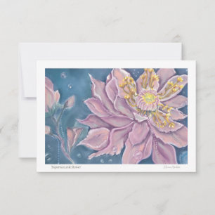 Carte De Correspondance Fleur surnaturelle