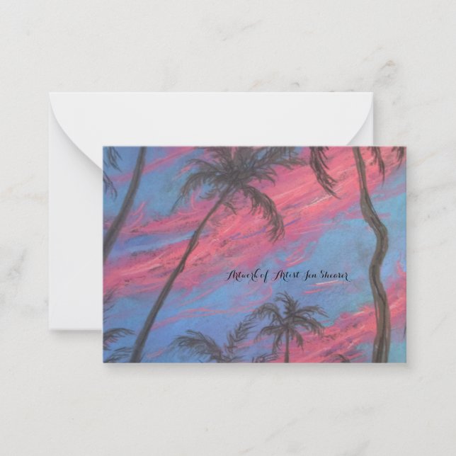 Carte De Correspondance Flutteurs pour toujours (Devant)