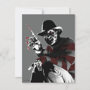 Carte De Correspondance Freddy contre Jason   Freddy Seeing Red