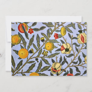 Carte De Correspondance Fruits, de William Morris,
