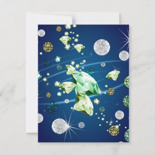 Carte De Correspondance Galaxie de diamant 11