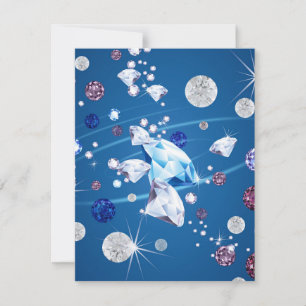 Carte De Correspondance Galaxie de diamant 12