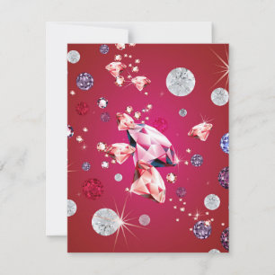 Carte De Correspondance Galaxie de diamant 6