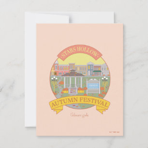 Carte De Correspondance Gilmore Girls   Stars Hollow Festival d'automne