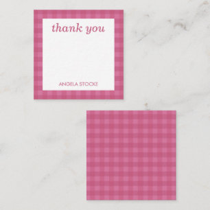 Carte De Correspondance Gingembre Rose Personnalisé