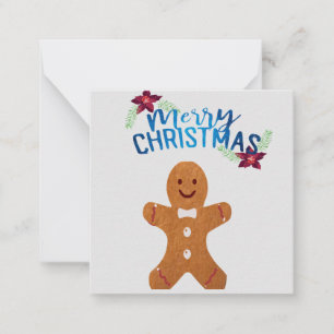 Carte De Correspondance Ginger Bread Man :