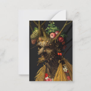 Carte De Correspondance Giuseppe Arcimboldo - Quatre saisons en une tête
