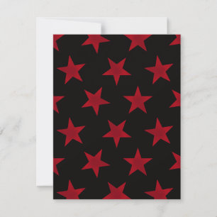 Carte De Correspondance Golden Stars Motif 8