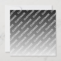 Gris (couleur changeable) Ombre & Motif de texte