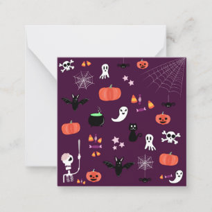 Carte De Correspondance Halloween