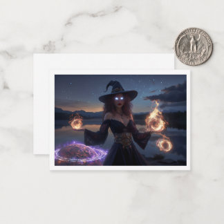 Carte De Correspondance Halloween Card