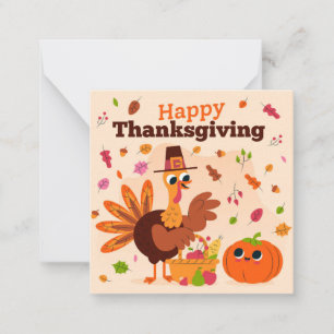 Carte De Correspondance Happy Thanksgiving