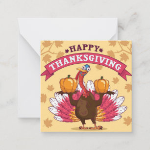 Carte De Correspondance Happy Thanksgiving