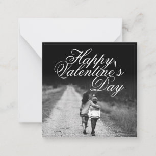 Carte De Correspondance Heureuse Sainte-Valentin - côte à côte