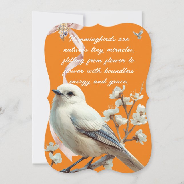 CARTE DE CORRESPONDANCE HUMMIGBIRDS (Devant)