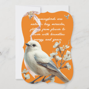 CARTE DE CORRESPONDANCE HUMMIGBIRDS