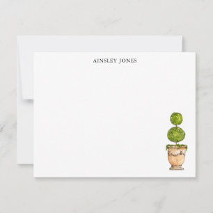 Carte De Correspondance Illustration de l'aquarelle opiacée