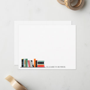 Carte De Correspondance Illustration personnalisée d'une élégante étagère