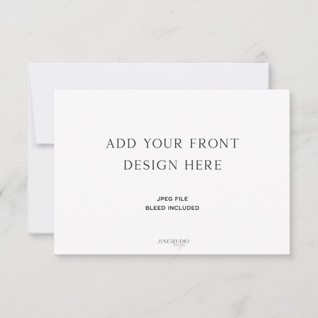 Carte De Correspondance Impression double face de 5 x 3,5 pouces (Devant)