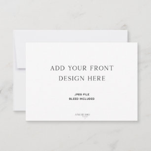Carte De Correspondance Impression double face de 5 x 3,5 pouces