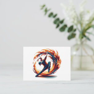 Carte De Correspondance Inferno Spin - Stimuler l'esprit de Breakdance