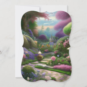 Carte De Correspondance Jardin Fairytale