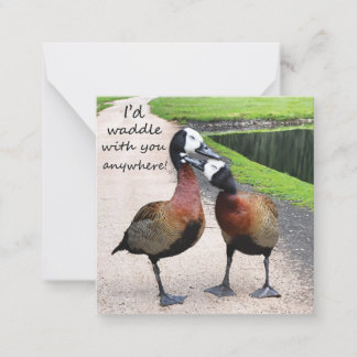 Carte De Correspondance Je m'agirait avec toi n'importe où