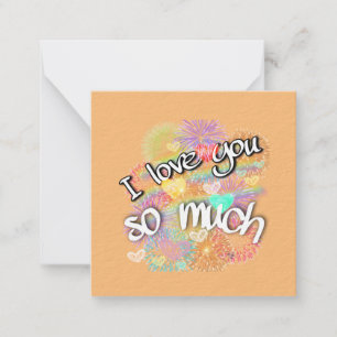 Carte De Correspondance je t'aime