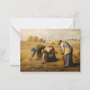 Carte De Correspondance Jean-François Millet - Les Gleaners