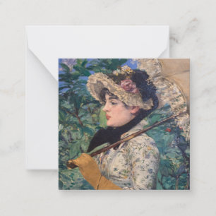 Carte De Correspondance Jeanne (Printemps) Par Édouard Manet