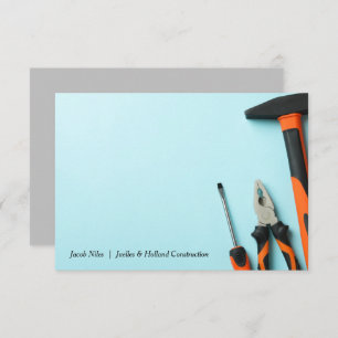 Carte De Correspondance Jeu d'outils correspondant