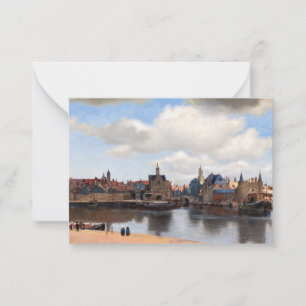 Carte De Correspondance Johannes Vermeer - Vue de Delft