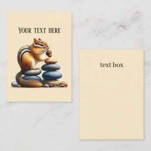 Carte De Correspondance Joli ajout de texte tamia