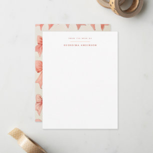 Carte De Correspondance Joli Little Bows Papeterie personnelle