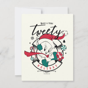 Carte De Correspondance Joyeuses Fêtes de TWEETY™