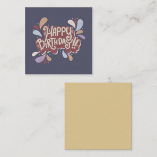 Carte De Correspondance Joyeux anniversaire