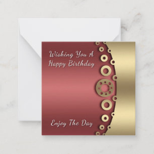 Carte De Correspondance Joyeux anniversaire