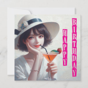 Carte De Correspondance Joyeux anniversaire