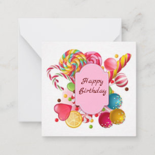 Carte De Correspondance Joyeux anniversaire