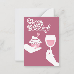 Carte De Correspondance Joyeux anniversaire